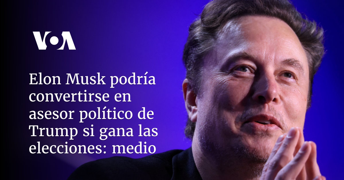 Elon Musk podría convertirse en asesor político de Trump si gana las ...