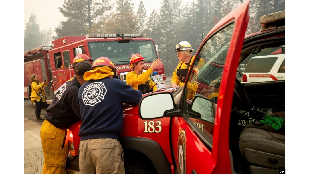 California Wildfires, Nov. 10, 2018