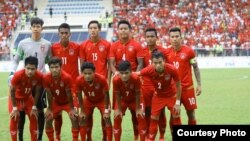 ၂၉ႀကိမ္ေျမာက္ SEA Games အေရွ႕ေတာင္အာရွ အားကစားၿပိဳင္ပြဲ U22 ျမန္မာ အမ်ိဳးသား ေဘာလံုးအသင္း (Myanmar Football Federation)
