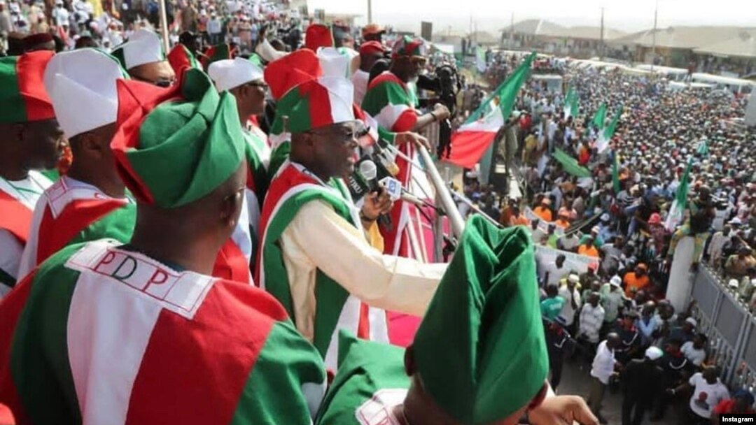 Wani taron PDP da ta yi a baya (Instagram/PDP) an yi amfani da wannan hoto don nuna misali.
