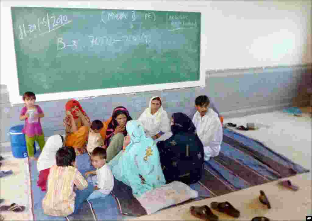 سندھ میں سیلاب زدگان کی حالت زار