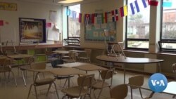 VOA英语视频: 美国公立学校虽关闭 免费餐饮仍保持供应