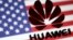 Huawei US flag logo 20190307