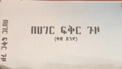 “በሃገር ፍቅር ጉዞ” መጽሃፍ ሲገምገም - ክፍል ሁለት