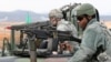 이달 14일 미한연합훈련인 '키 리졸브' 연습과 연계해 경기도 평택 오산 미공군기지 인근에서 실시된 기지 방어 훈련에 참가한 미군들.