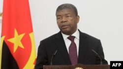 Le président Joao Lourenço lors d'une conférence de presse à Luanda, Angola, 18 septembre 2018.