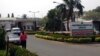 L'entrée principale de l'hôpital national d'Abuja, capitale du Nigeria, le 14 janvier 2016. (Photo: AFP)