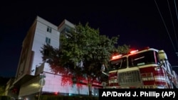 US Chinese Consulate Fire