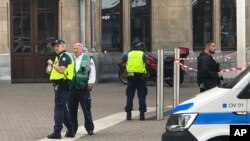 荷兰首都阿姆斯特丹警察