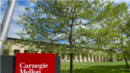 Carnegie Mellon University in Pittsburgh has its graduation this weekend.