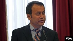 Chủ tịch của Hiệp hội người Mỹ gốc Uighur, Alim Seytoff.