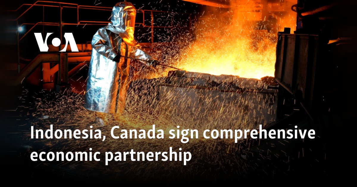 Indonesia, Canada Sign Comprehensive Economic Partnership