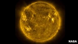 Imagen del Sol tomada por la NASA.