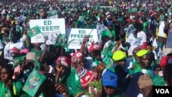 Zanu PF rally in Matabeleland region.