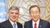 Cumhurbaşkanı Gül BM Genel Sekreteri Ban Ki Moon'la Görüştü