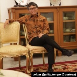 Ketua Komisi Pengaduan dan Penegakan Etika Pers Dewan Pers Arif Zulkifli. (Foto: twitter @arifz_tempo)