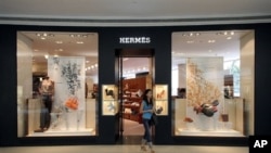 Cửa hàng Hermes tại Thượng Hải.