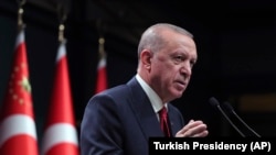 Recep Tayyip Erdoğan, Presidente da Turquia, Ancara 11 de Outubro de 2021