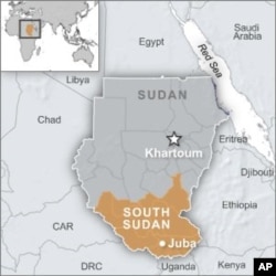 Carte du Sud-Soudan