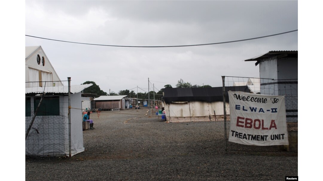 FILE - The Ebola virus treatment center in Paynesville, Liberia, July 16, 2015. The winner of "Integrity Idol" has pledged to use his prize money to train health care workers in Liberia, which is still reeling from the Ebola crisis.