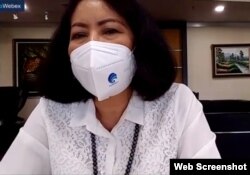 Sekretaris Jenderal Kementerian Komunikasi dan Informatika Rosarita Niken Widiastuti. (Foto: screenshot)