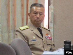 台湾国防部参谋总长兼执行官浦泽春（美国之音 张永泰拍摄）