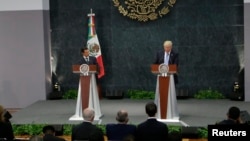 Donald Trump y Enrique Peña Nieto se reunieron por casi una hora en Ciudad de México.