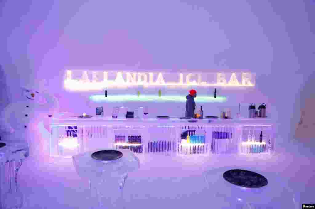 And an Arctice ice bar