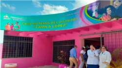 Así luce la nueva fachada del edificio donde operaba Confidencial. Foto Cortesía.