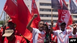 Marcha da Frelimo em Maputo