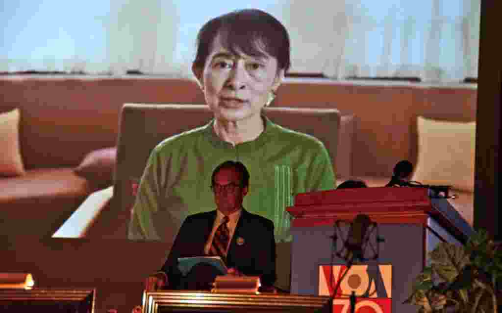 Nobel Peace Prize winner Aung San Sung Kyi’s message was one of the most touching we received, along with those from President Obama, Secretary Clinton, and the Dalai Lama.