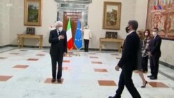 ԱՄՆ պետքարտուղար Բլինքենը Հռոմում հանդիպում է ունեցել Իտալիայի նախագահ Մատտարելլայի հետ