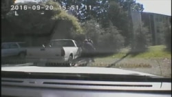 夏洛特警方公布从警车摄像机拍摄的斯科特被枪杀的视频 (英文)