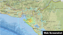 尼加拉瓜西部發生6.1級地震。