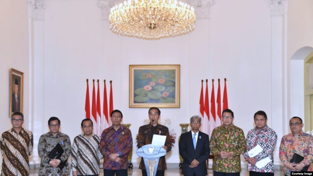 Presiden Joko Widodo di Istana Bogor, 7 Desember 2017. (Foto: Biro Pers RI)