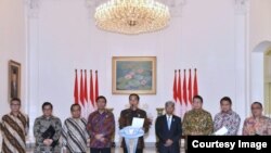 Presiden Joko Widodo di Istana Bogor, 7 Desember 2017. (Foto: Biro Pers RI)