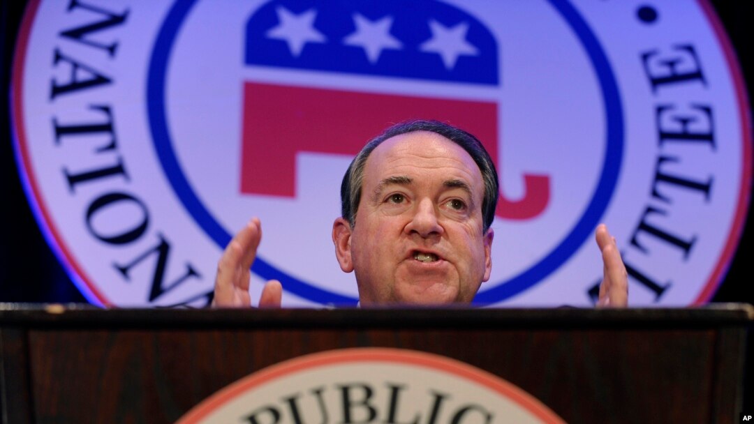 Mantan Gubernur Arkansas Mike Huckabee kembali masuk bursa kandidat capres AS.