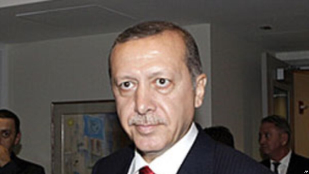 Turkish Prime Minister Recep Tayyip Erdogan during the 66th UN General Assembly at UN Headquarters in New York, September 22, 2011.