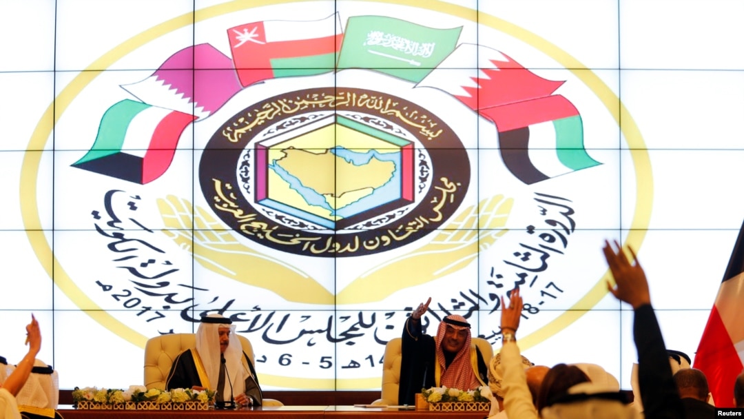 KTT Dewan Kerja Sama Teluk (Gulf Cooperation Council/GCC) di Kuwait City, Kuwait, 5 Desember 2017. 