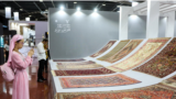 <div>افتتاح نمایشگاه فرش دستباف ایران در محل دائمی نمایشگاههای بین المللی تهران.<br />
عکس: مهدی معتمد</div>
