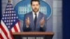 FILE- White House national economic director Brian Deese speaks during a press briefing at the White House in Washington.