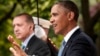 تصویری آرشیوی از کنفرانس مطبوعاتی آقای اوباما و اردوغان در ماه مه ۲۰۱۳