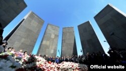 Armenian Genocide Memorial, Yerevan, Armenia, April 24, 2014