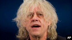 爱尔兰老牌摇滚歌手、慈善音乐会组织者鲍勃•格尔多夫(Bob Geldof)