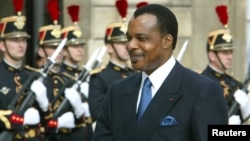 Rais wa Jamhuri ya Congo , Denis Sassou N'Guesso.