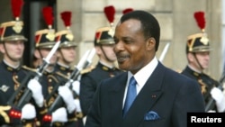 Le président Sassou N'Guesso du Congo