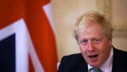 Perdana Menteri Inggris Boris Johnson di Downing Street, di London, Inggris, 22 Oktober 2020 (Foto: Reuters)