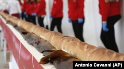 Roti baguette tradisional Perancis (foto: ilustrasi). 