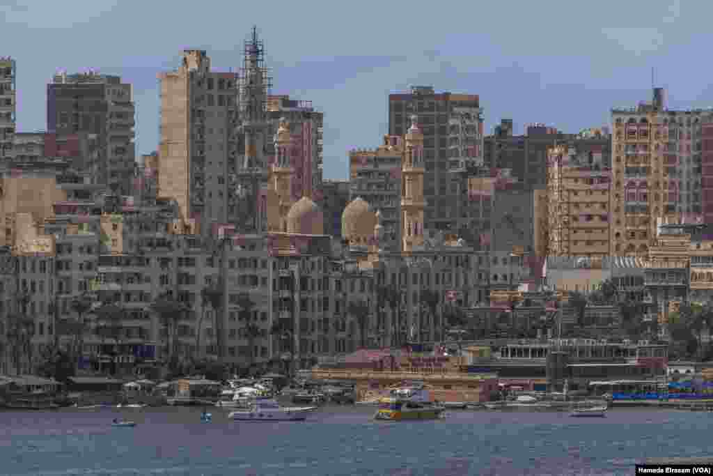 Saltwater intrusion caused by the rising sea level is an acute danger, says Mohamed Abdrabo, as it degrades bedrock, roots and infrastructure. But, he adds, &ldquo;Everyone is focused on that Alexandria will drown in seawater.&rdquo; Alexandria, Egypt, Sept. 21, 2024.