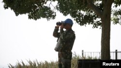 Солдат миротворчих сил ООН на Голанських висотах